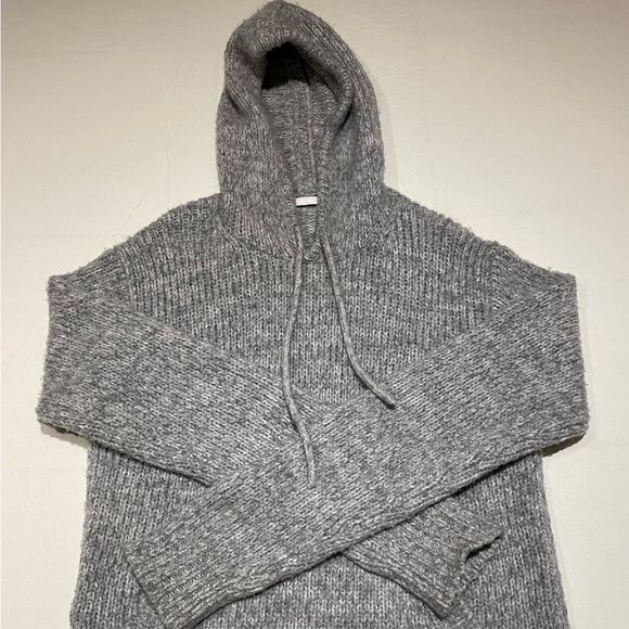 Helmut Lang Sweaters - Helmut Lang Knitted Hoodie